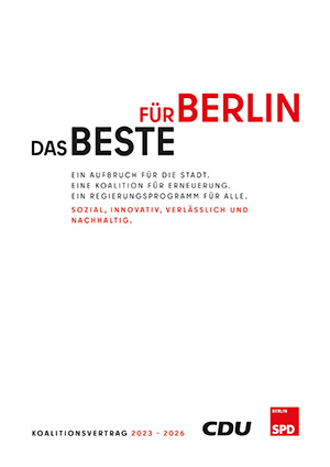 Koalitionsvertrag Berlin 2023-2026