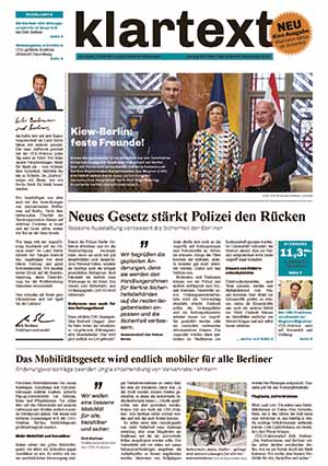 Klartext Zeitung November 2023 mit Kiez Einleger